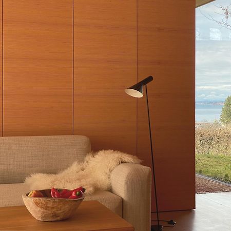 Appartement Haus Am Felsen, Ferien In Vorarlberger Architektur à Brégence Extérieur photo