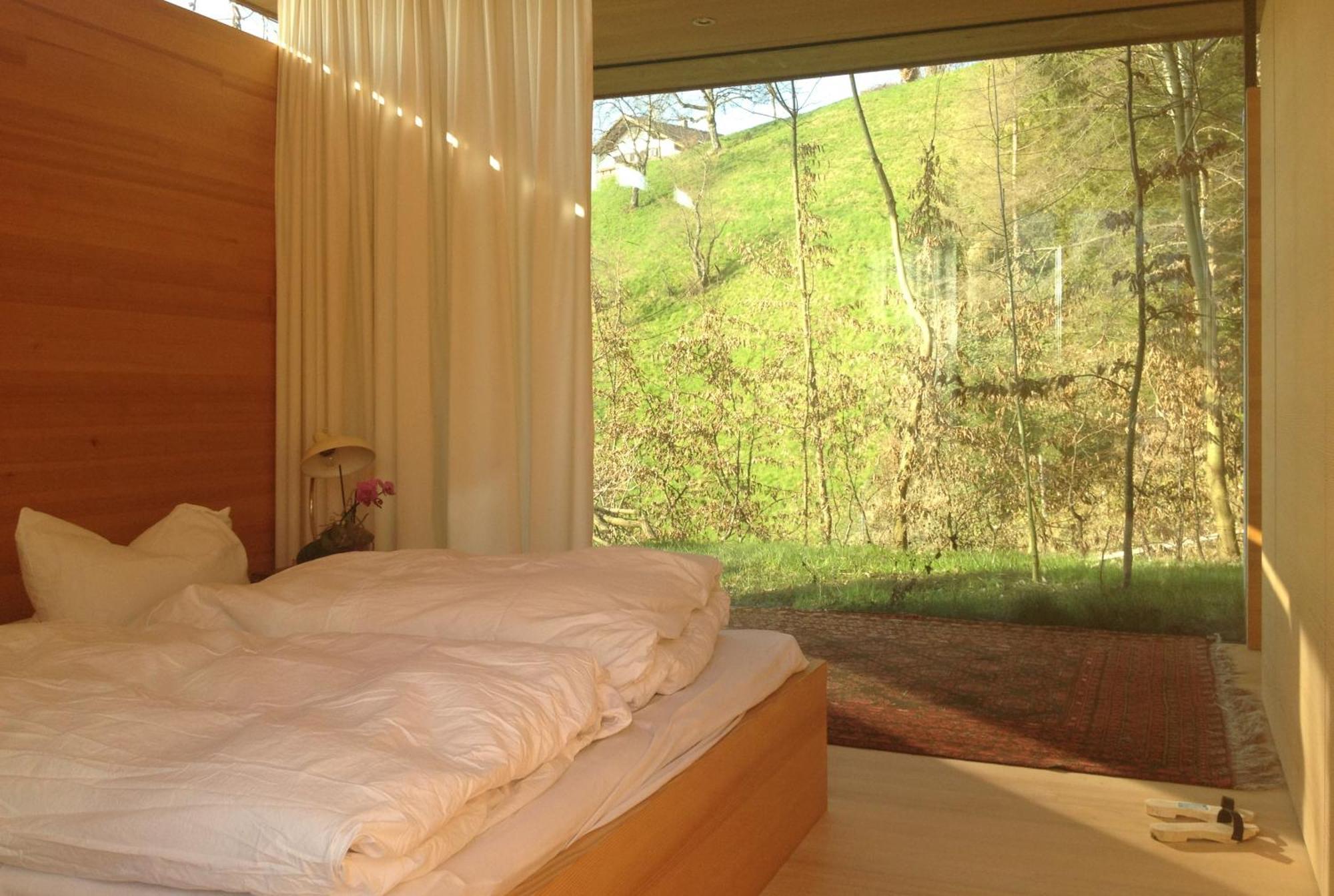Appartement Haus Am Felsen, Ferien In Vorarlberger Architektur à Brégence Extérieur photo